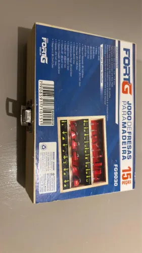 Tupia + Jogo de fresas para madeira 15 peças