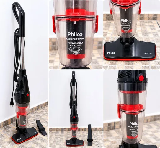 Aspirador de Pó Philco Ciclone Force 1250W - 110V | Conservado