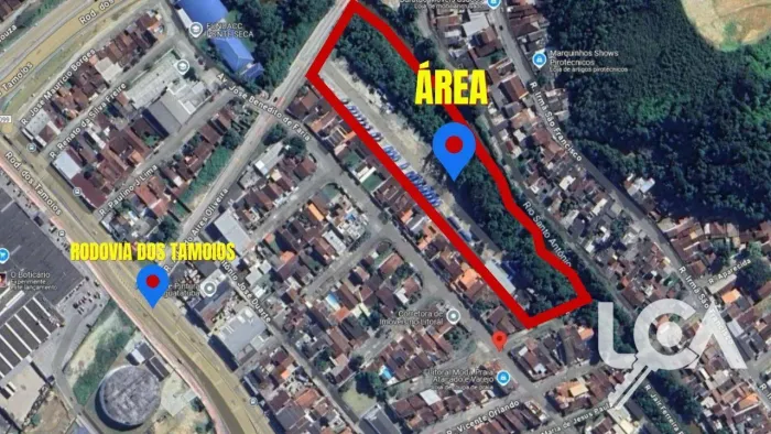 Área à venda, 19345 m² por R$ 6.500.000,00 - Jardim Rio Santos - Caraguatatuba/SP
