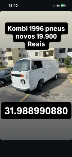 Volkswagen Kombi Furgão 1996