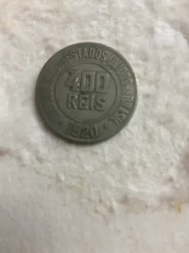 Moeda 400 Reis 1920 Cuproníquel