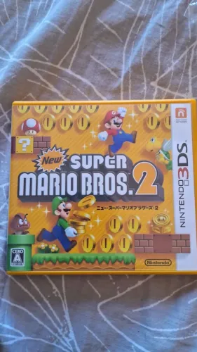 Jogo 3DS - New Super Mario Bros 2 - Japonês