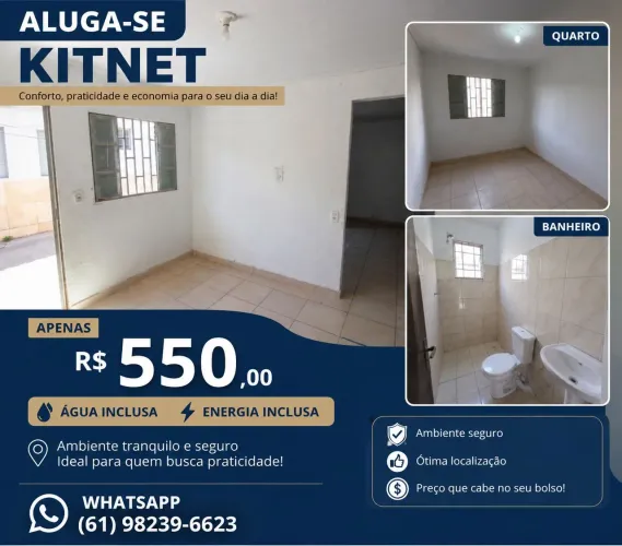Aluguel Kitnet Samambaia