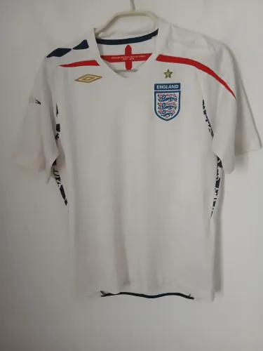 CAMISA INGLATERRA HOME 200/2009 UMBRO ORIGINAL DE ÉPOCA P