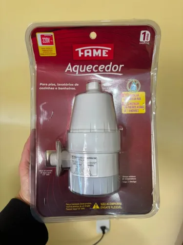 Aquecedor de aguá fame