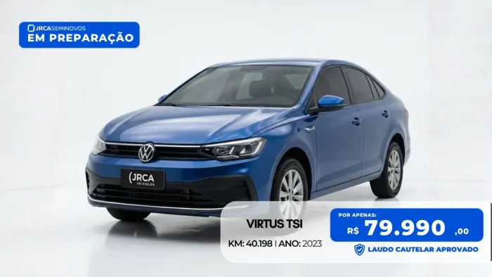 Volkswagen Virtus TSI 1.0 Flex 12V 4P Aut. 2023