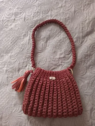 BOLSA DE CROCHÊ