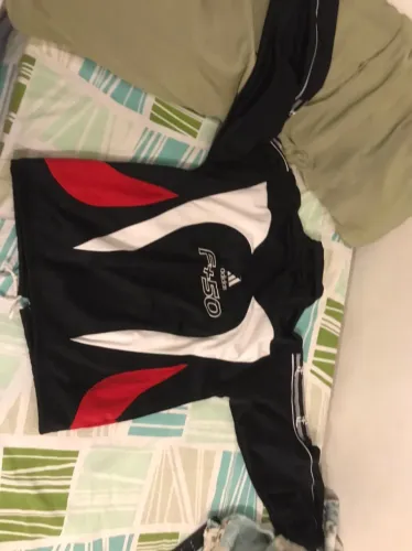 Título: Jaqueta Adidas F50 Retrô Vintage Original Preta Futebol Tam. M