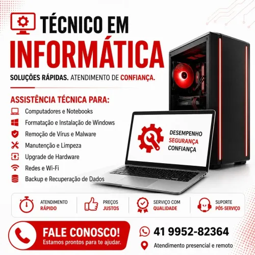 Assistência técnica em informática