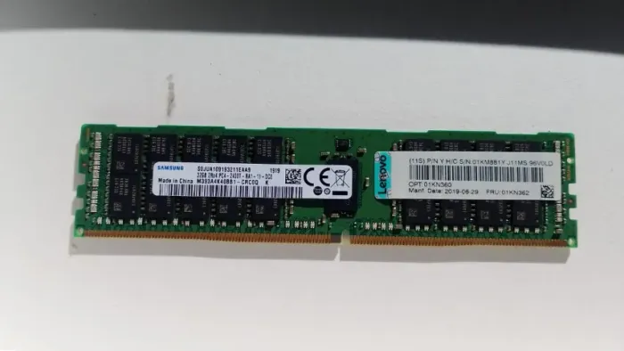 MEMÓRIA RAM SAMSUNG DDR4 32GB 2400MHZ ECC PARA X99 E SERVIDORES