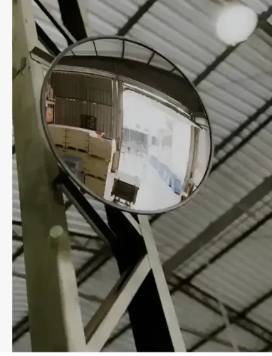 Espelho de segurança 500mm com guarnição de alumínio