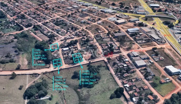 Ágio Seis Lotes Residencial / Comercial são 2.658 metros na Vila Maria Excelente investime