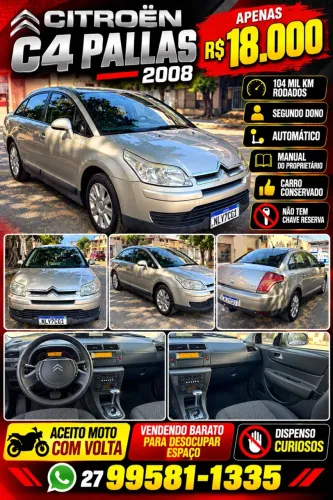 Citroen C4 Pallas GLX 2.0/ 2.0 Flex Aut. 2009