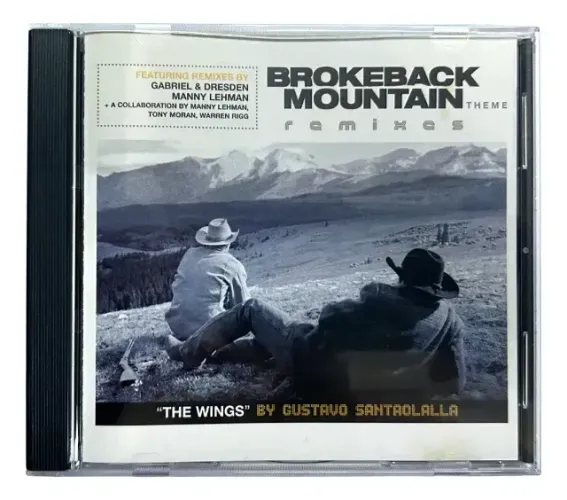 Brokeback Mountain Theme 'The Wings' Remixes - Gustavo Santaolalla (CD Importado dos EUA)
