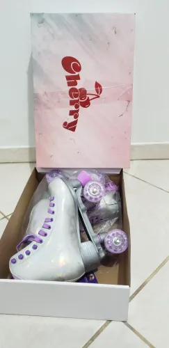 Patins Hd Inline Quad - Cherry Silver