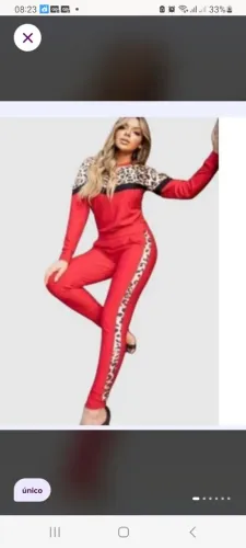 Conjunto Tendência Animal Print 