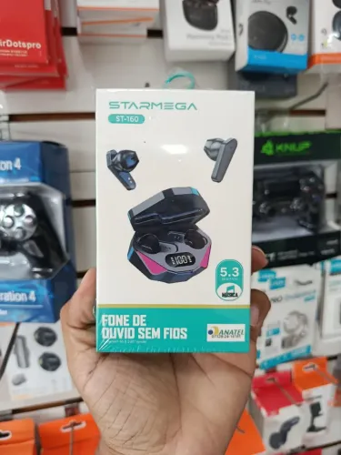 Fone de ouvido gamer bluetooth - entrega em slz e região 