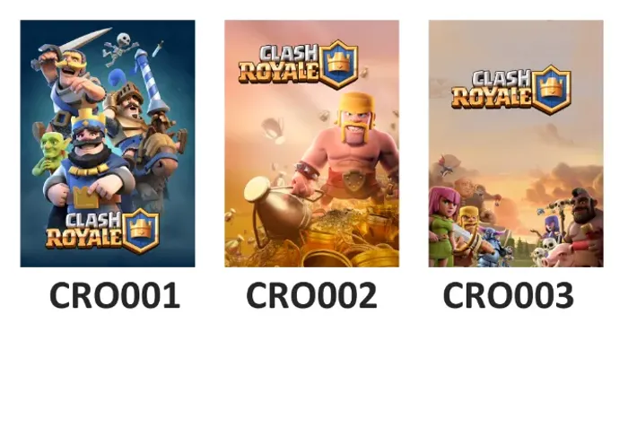 Caderno personalizado Clash Royale 1 matéria