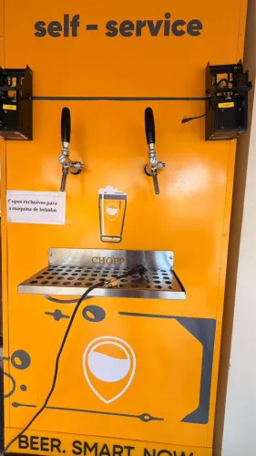 Máquina de chopp autônoma