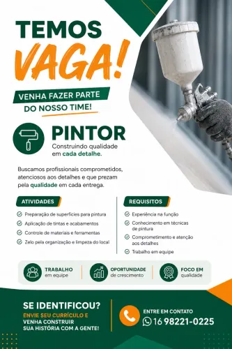 Pintor em obra