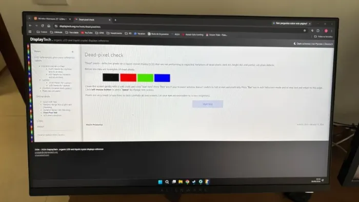 Monitor Gamer Dell Alienware 25", FHD, 320Hz, 0,5ms, IPS AW2525HM