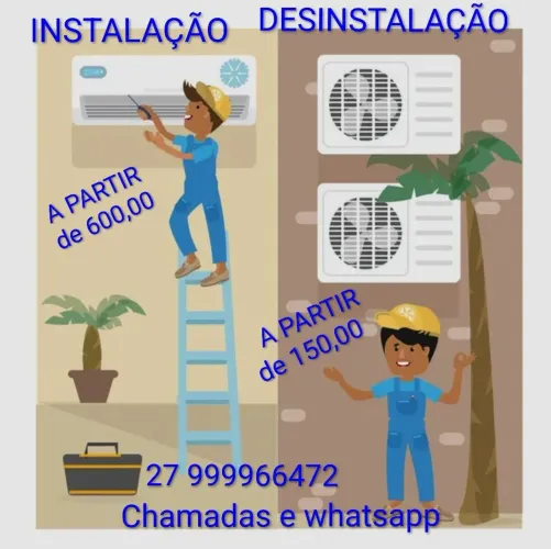 INSTALAÇÃO DE AR CONDICIONADO SPLIT 