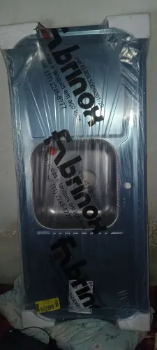 Pia de inox nova no plástico super resistente de qualidade