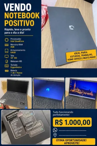Notebook positivo