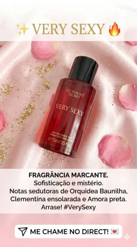 Mini fine fragrância very sexy 75 ml Victoria?s secret