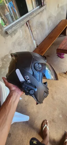 Capacete stealth solid pro tork preto fosco.