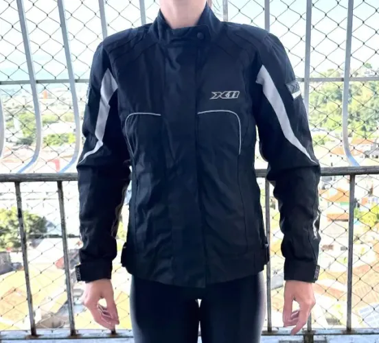 Jaqueta X11 Feminina para Moto com Proteção - Tamanho P - Usada Apenas 6 Vezes