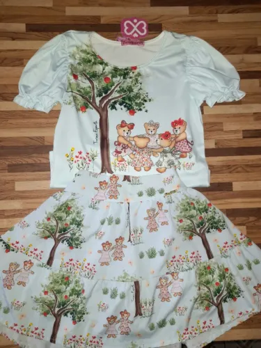 Conjunto infantil tamanho 10