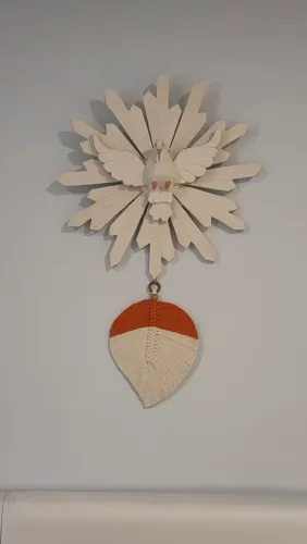 Espírito Santo com Macramê