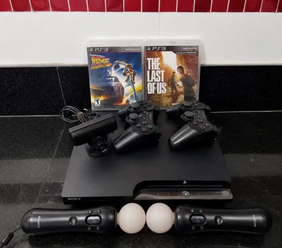 PS3 SLIM - DESBLOQUEADO COMPLETASSO