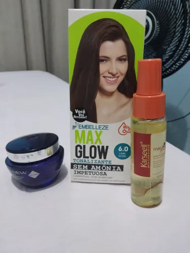 Produtos de beleza. 