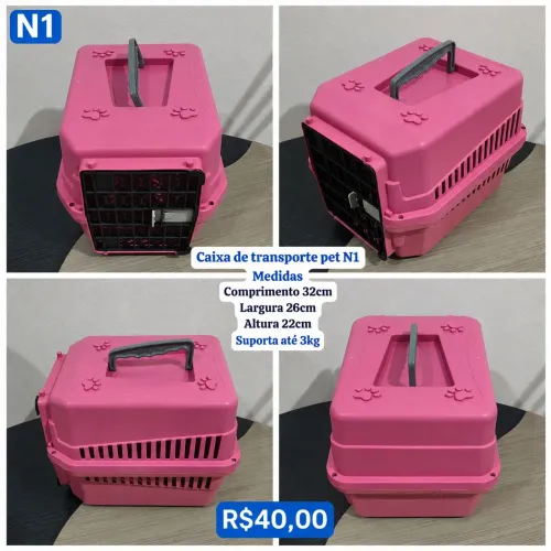 Caixa de transporte pet