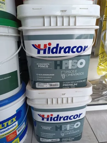 Tinta Piso Preta Hidracor