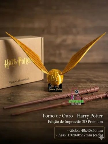 POMO DE OURO - HARRY POTTER - HOGWARTS