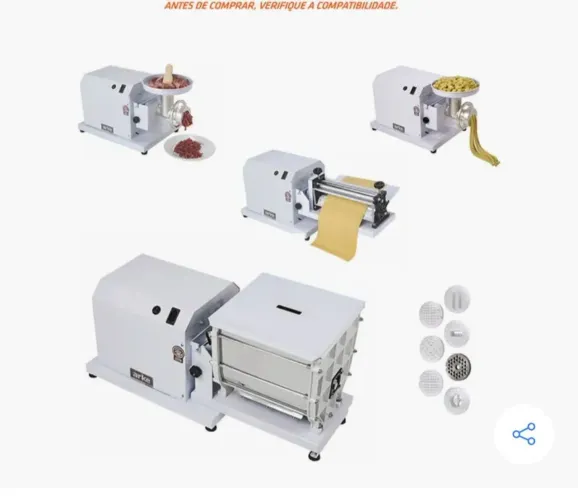 Masseira e moedor profissional 