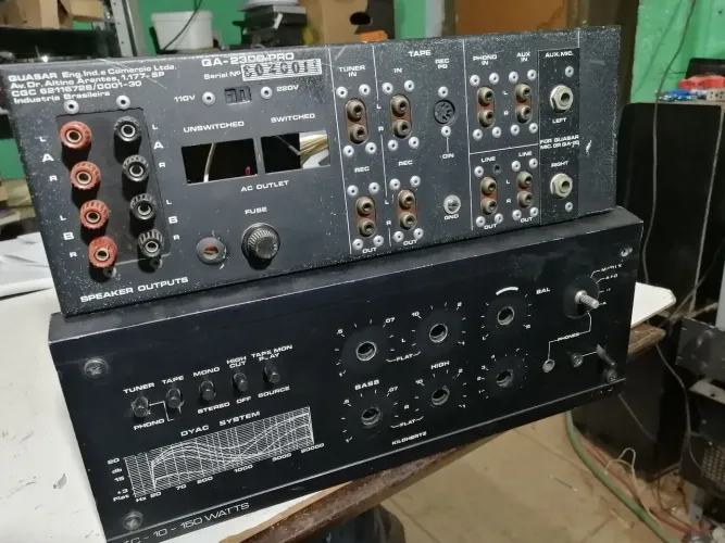 Peças amplificador quasar! Na descrição!