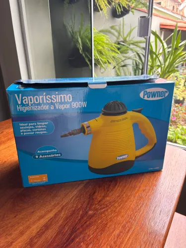 Higienizador a Vapor Power Vaporizíssimo 900W - Novo na Caixa
