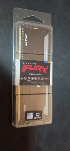 Memoria Kingston Fury Beast, RGB, 16GB (1x16GB), DDR4, 3200MHz