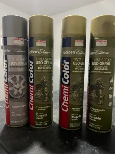 Tinta spray chamiscollor