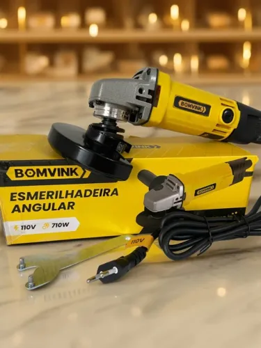 Esmerilhadeira Angular 710W 110V - BOM-9545 BomVink an5