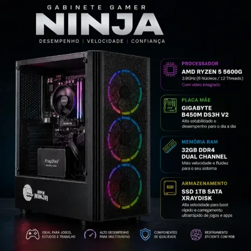 PC GAMER NOVO - PRONTO PARA USO