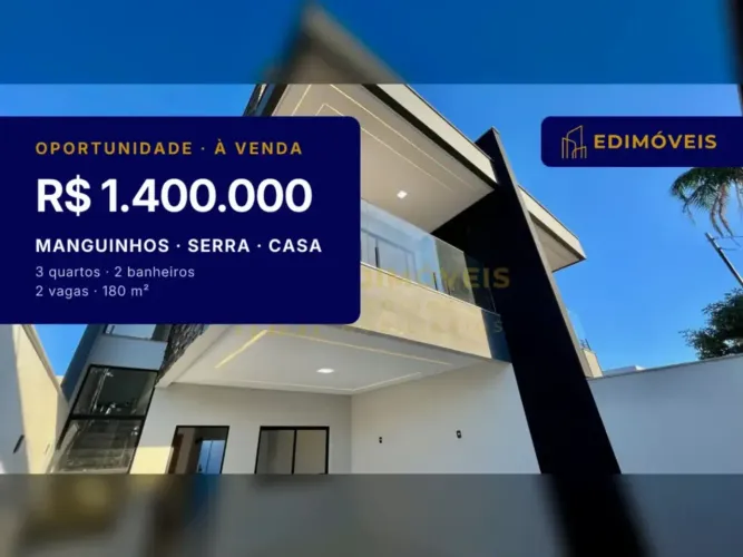 Manguinhos espera por você: linda casa com varanda e espaço gourmet!