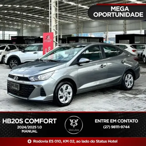 Hyundai HB20S Comfort Plus 1.0 Flex 12V Mec. 2025