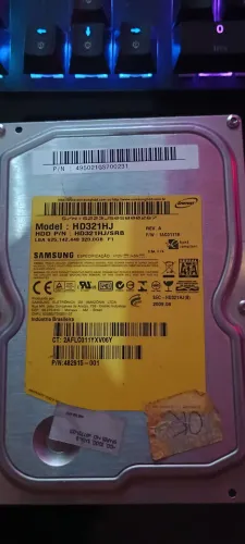 Hd Samsung 320 gigas