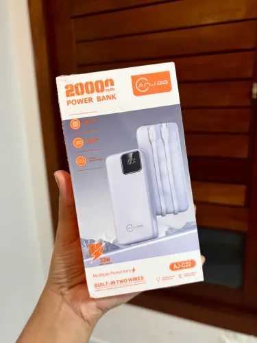 CARREGADOR PORTÁTIL - power bank 20000mAh