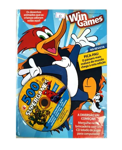 cd de jogo pica pau direto do cd aventura ação muito + d